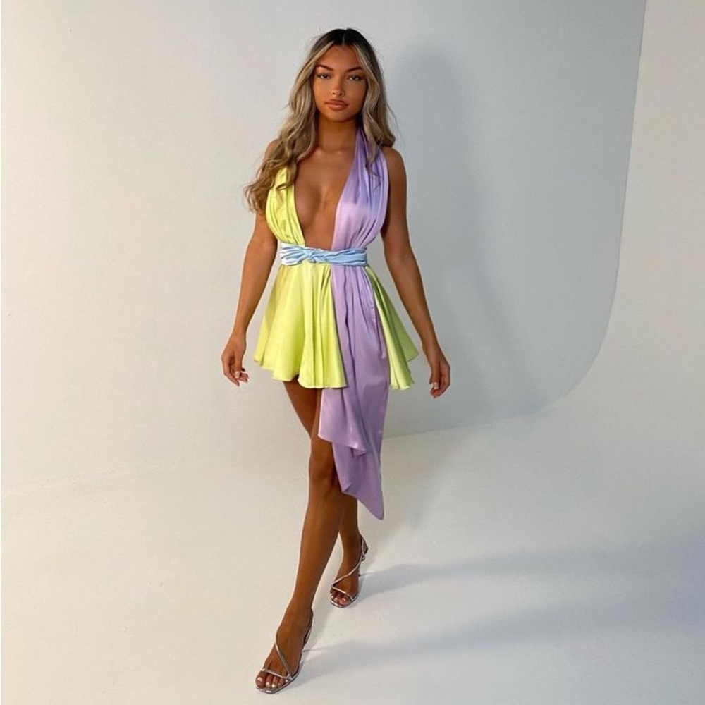 The dolls house fashion purple LOU LOU DRESS